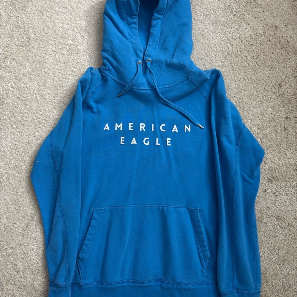 American Eagle Outfitters Vibrant Blue Hoodie